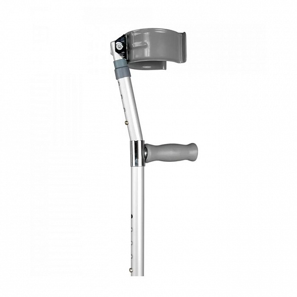 10076/U Костыль с опорой под локоть, большой с УПС (84-107 см)