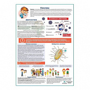 Коклюш медицинский плакат А1+/A2+ (глянцевая фотобумага от 200 г/кв.м, размер A1+)