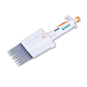 Дозатор Экохим МП-8-30-300 (30-300 мкл, 8-канальный, механический)