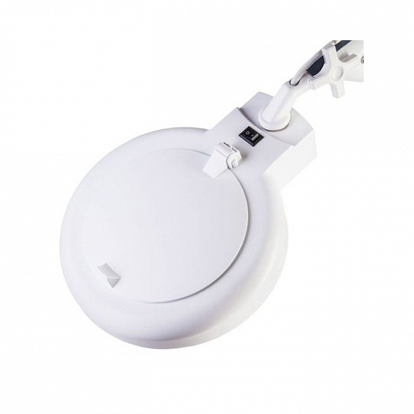 Люминесцентная лампа-лупа Veber на струбцине