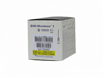 Одноразовая инъекционная стерильная игла BD 30G (0,3 x 13 мм) Microlance, США