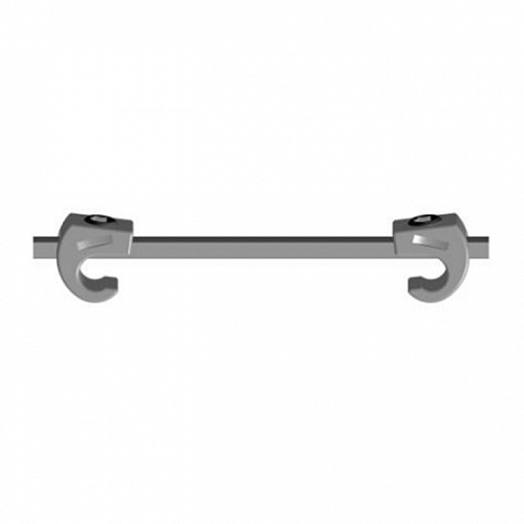 Зажим прямоугольной стяжки в сборе