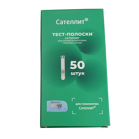 Тест-полоски "Элта Сателлит" №50