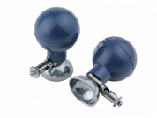 Взрослые грудные электроды с резиновой чашкой с винтом и зажимом (Ag – AgCl), Италия (24 мм)