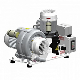 Turbo-Jet 2 - стоматологический аспиратор для влажной аспирации для 2-х стоматологических установок, без кожуха