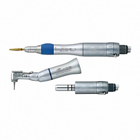 EX-203C M4 Pack-набор: пневматический микромотор, прямой и угловой наконечник, под разъем Midwest