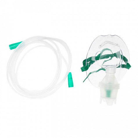 Маска для аэрозольной терапии для взрослых 130106 Inekta, 10 шт