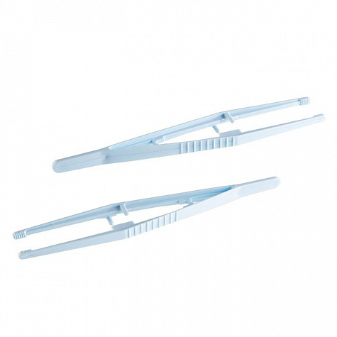 Пинцет полимерный одноразовый стерильный 150 мм
