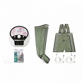 WelbuTech Seven Liner Zam Luxury Аппарат для лимфодренажа, прессотерапии, массажа (манжеты для ног, новый тип стопы + шорты), размер L