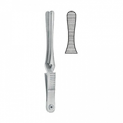 Зажим по JOHNS-HOPKINS, Бульдог, прямой, 38 мм KLS Martin Зажим по JOHNS-HOPKINS, Бульдог, прямой, 38 мм KLS Martin