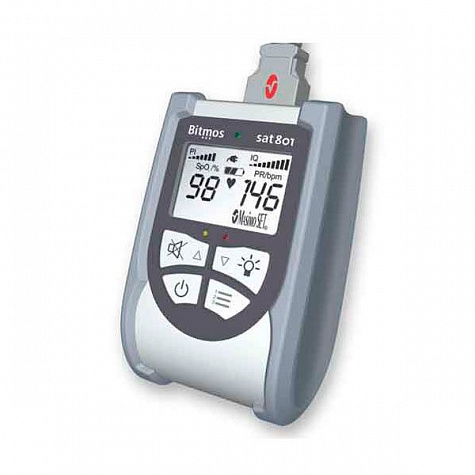 Портативный пульсоксиметр Bitmos Sat 801+