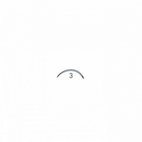 Игла хирургическая 3, серии KT-557 изогнутая 3/8 окружности Medicor