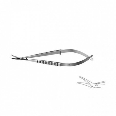 Ножницы роговичные по Кастровьехо S-2102