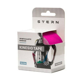 Лента эластичная Кинезио тейп (Kinesio Tape) 5 см Х 5 м (Желтый)