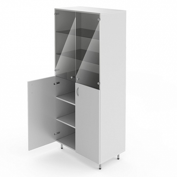 Двухсекционный шкаф для документов НВ-800 ШД