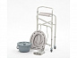Кресло-коляска для инвалидов FS693 с санитарным оснащением