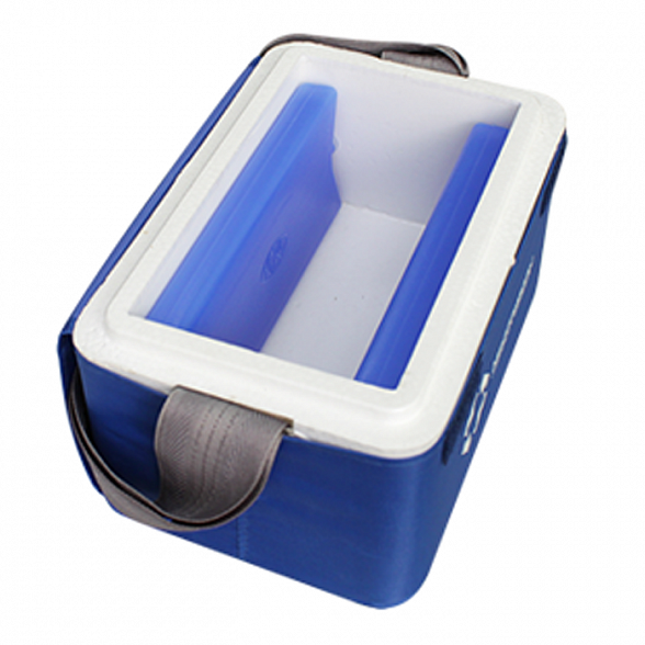 Термоконтейнер переносной для кратковременного хранения крови и кровезаменителей ТМ2-01 -"МОКА" горизонтальный