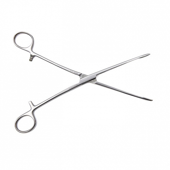 Корнцанг медицинский GROSS-MAIER, прямой, для детей, 230 мм (Щ-20-3р) , МИЗТ