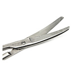 Ножницы тупоконечные, вертик. изогнут., 160 мм