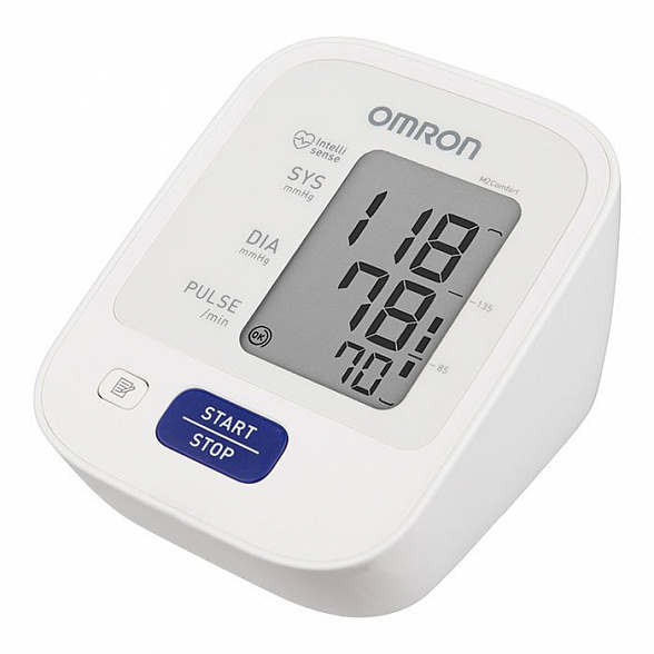 Тонометр автоматический OMRON M2 Comfort (ALRU) с адаптером