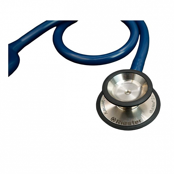 Duplex 2.0 стетоскоп, нержавеющая сталь синий, Riester