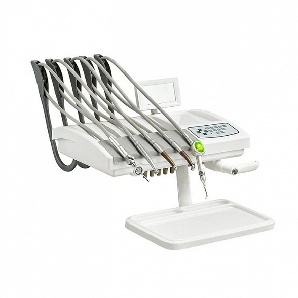 AY-A 3600 - стоматологическая установка с верхней подачей инструментов