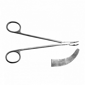 Диссектор сосудистый с прямыми ручками №1 детский