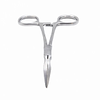 Зажим для удаления инородных тел  по Stieglitz изогнутый 135мм