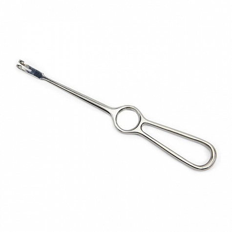 Крючок хирургический 2-х зубый тупой ПТО Медтехника