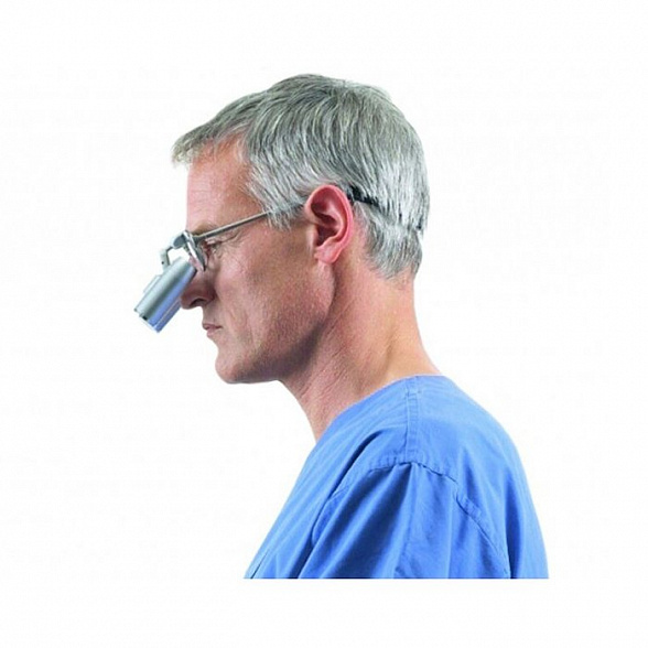 Лупа налобная EyeMag Pro F  4,0 х 500/450/300; 3,2 х 500; 3,3 х 450; 4,3 х 400; 3,5 х 400; 4,5 х 350; 3,6 х 350; 5,0 х 300