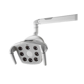 SILVERFOX 8000B SMS0 – стоматологическая установка с подкатным блоком врача и с мягкой обивкой