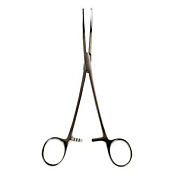 Зажим Rochester Pean изогнутый 200 мм (Зажим к/о, зубчатый, изогнутый №2 200 мм Sammar