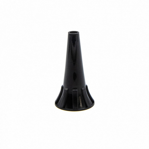 Одноразовая ушная воронка 4 мм, 100 шт./уп. черная для отоскопов e-scope, ri-scope® L1/L2 Riester