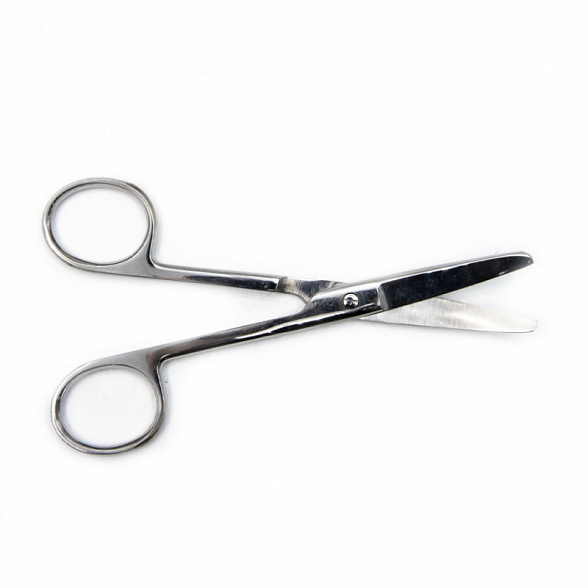 Ножницы тупоконечные вертикально-изогнутые, 140 мм, Surgiwell