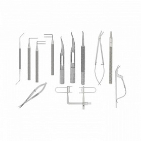 Комплект микрохирургических инструментов для офтальмологии универсальный, ММИЗ