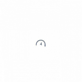 Игла хирургическая 4, серии PAG-655 полукруглая 1/2 окружности Medicor