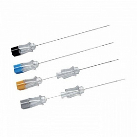 Игла спинальная KD-Fine тип заточки - "Квинке", 27G 3 1/2, с направляющей иглой 22G (0,7*38) Игла спинальная KD-Fine тип заточки - "Квинке", 27G 3 1/2, с направляющей иглой 22G (0,7*38)