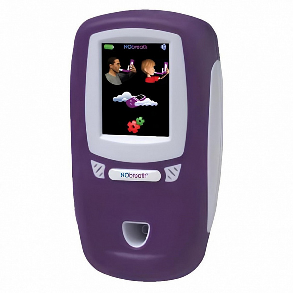Портативный ручной монитор окиси азота NOBreath V2 в комплекте с 100 мундштуками