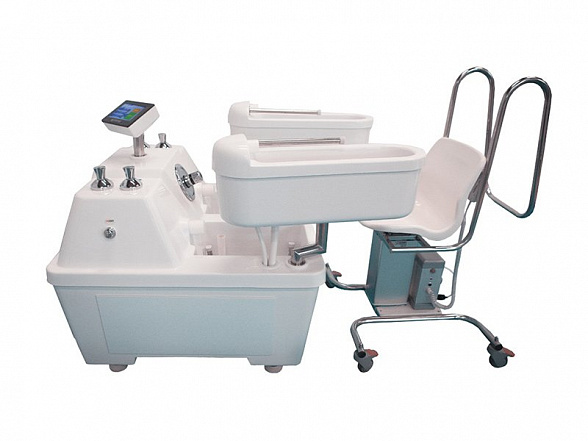 Подъемник для опускания пациента в ванну (для камерных ванн) Физиотехника