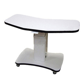 Столик приборный с электроприводом белый с черной окантовкой на 2 прибора Stern Lift СИ