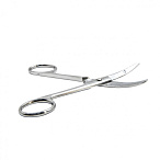 Ножницы хирургические детские, тупоконечные, вертикально-изогнутые, 125 мм, Surgiwell