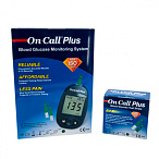 Глюкометр для измерения уровня глюкозы "On Call Plus" (Он Колл Плюс)