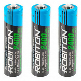 Аккумулятор ROBITON RTU2400MHAA-2 BL2 - 3 шт.