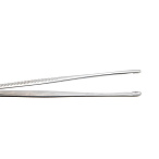 Пинцет медицинский зубчатолапчатый, прямой, 205 мм (П-157р), МИЗТ