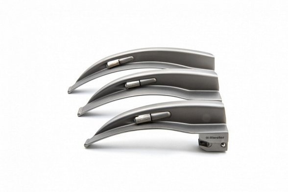 Ri-standard Macintosh набор ларингоскопов №2,3,4, батареечная рук. тип С Riester