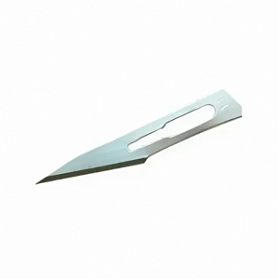 Лезвие хирургическое стерильное одноразовое ENSENT углеродистая сталь №11