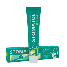STOMATOL Гель для зубов реминерализующий для детей и подростков 0+ Calcium 50г