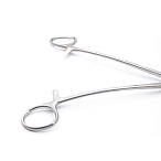 Зажим для желчного протока 1х2 зубчатый, по Грею