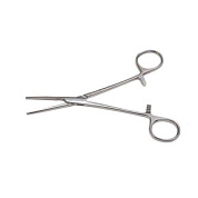 Зажим к/о с атравматической насечкой прямой 160 мм Surgiwell