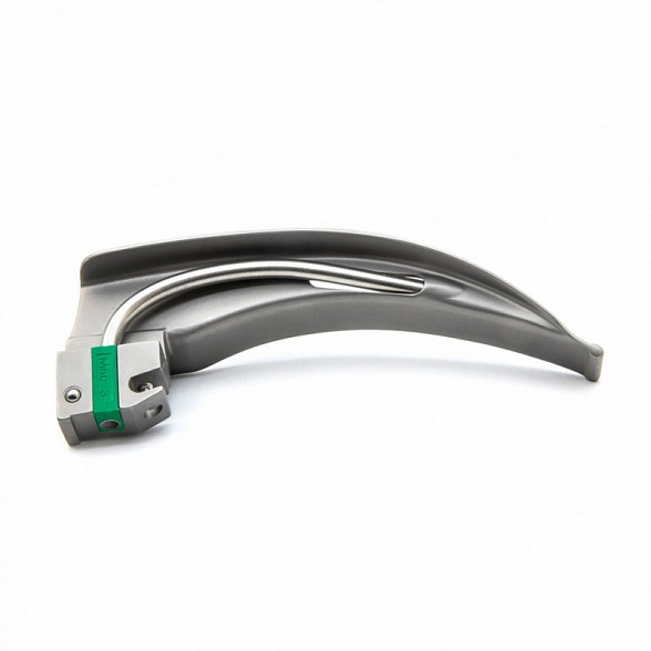 Клинок ларингоскопа Macintosh №3 F. O. со сменным световодом KaWe